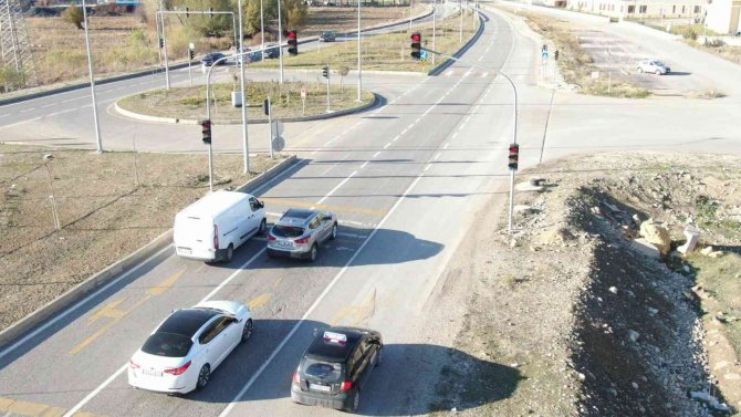 Bayburt’ta Droneli Trafik Denetimi