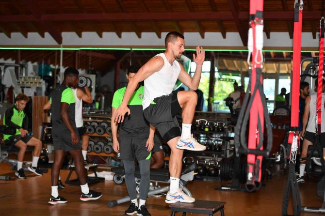 Bursaspor’da Kuvvet Çalışması Gerçekleşti