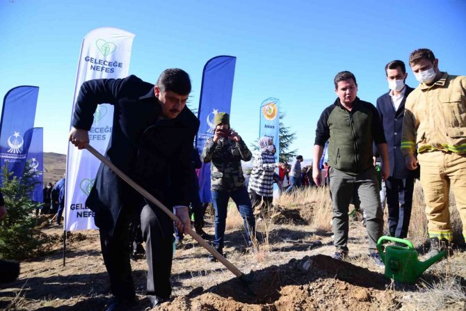 Geleceğe Nefes Olacak Fidanlar Toprakla Buluştu