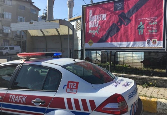 Jandarmadan Emniyet Kemeri Uyarısı