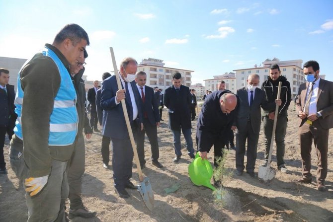 Ereğli’de Binlerce Fidan Toprakla Buluştu