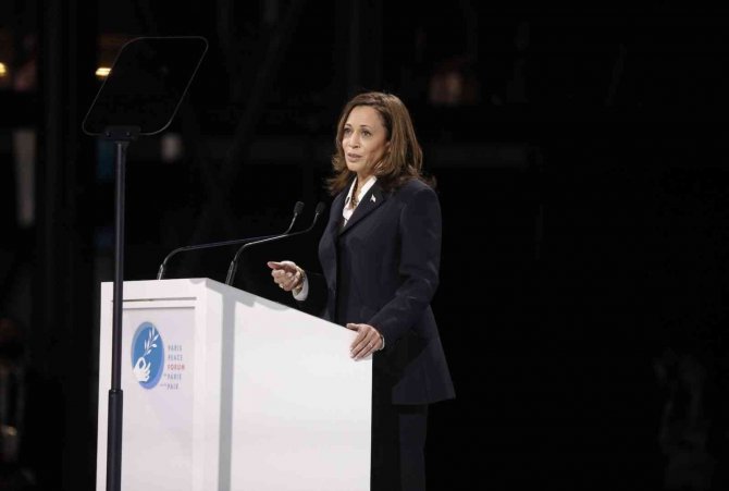 Paris Barış Forumu Macron Ve Harris’in Katılımıyla Başladı