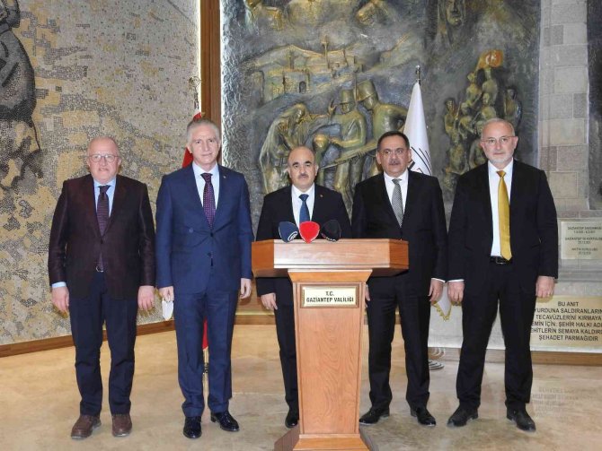 Samsun Protokolünden Gaziantep Valisi Gül’e Ziyaret