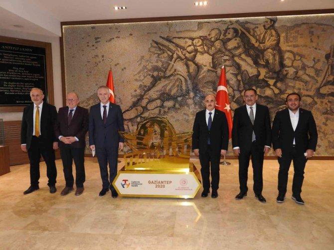 Samsun Protokolünden Gaziantep Valisi Gül’e Ziyaret