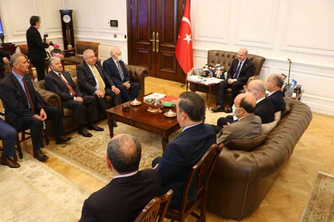 Bakan Soylu Polis Emeklileri İle Bir Araya Geldi