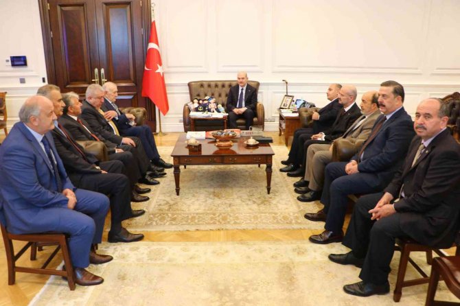 Bakan Soylu Polis Emeklileri İle Bir Araya Geldi