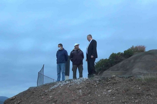 Karacabey’in En Önemli Projelerinden Gölecik Barajı’nda Çalışmalar Sürüyor