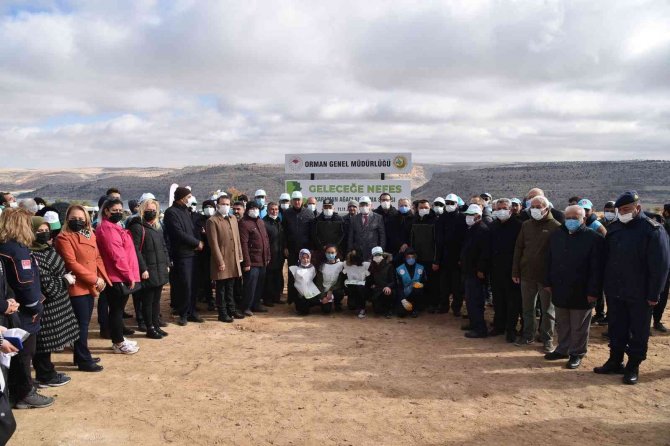 Karaman’da Milli Ağaçlandırma Günü’nde 35 Bin Fidan Toprakla Buluştu