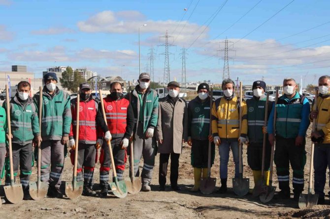 Kocasinan’da Bin 111 Fidan Toprakla Buluştu