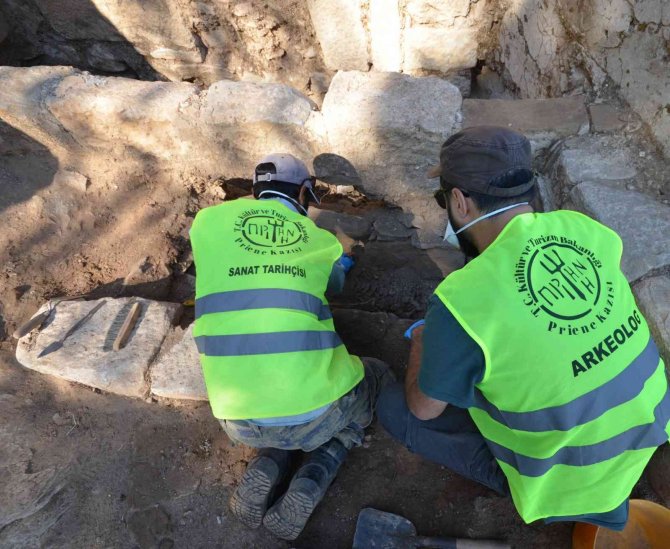 Priene’de 2021 Sezonu İçin Arkeolojik Çalışmalar Tamamlandı