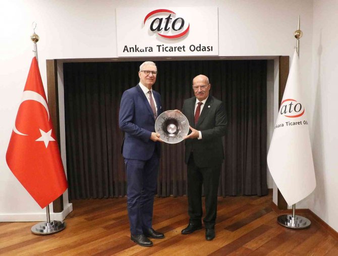 Letonya Büyükelçisi Vaivars’tan Ankaralı İş Adamlarına İş Birliği Çağrısı