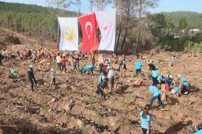 125 Bin Fidan Toprakla Buluşturuluyor