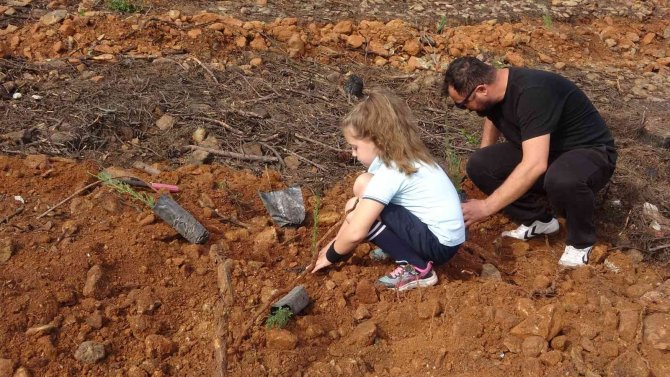 Geleceğe Nefes Projesi Kapsamında Marmaris’te 50 Bin Fidan Dikildi