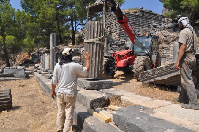Priene Antik Kentinde 2021 Yılı Kazı Çalışmaları Sona Erdi