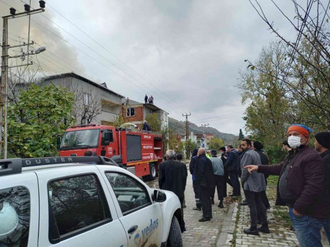 Sinop’ta Ev Yangını