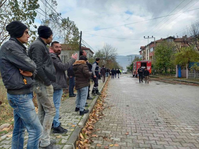 Sinop’ta Ev Yangını