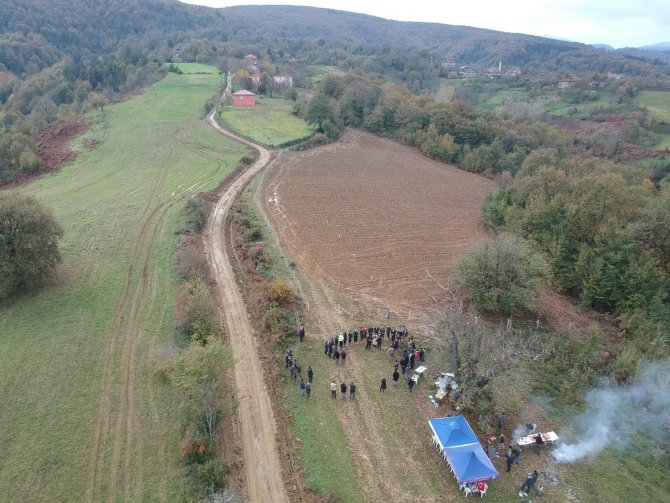 Sinop’ta ‘Milli Ağaçlandırma Günü’nde Kestane Ormanına İlk Fidanlar Dikildi