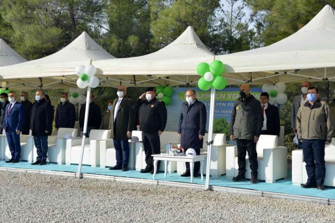Manisa İl Genelinde 77 Bin Fidan Toprakla Buluştu