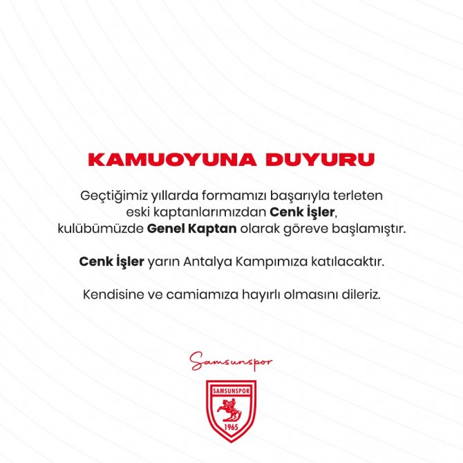 Samsunspor Efsanesi Geri Döndü