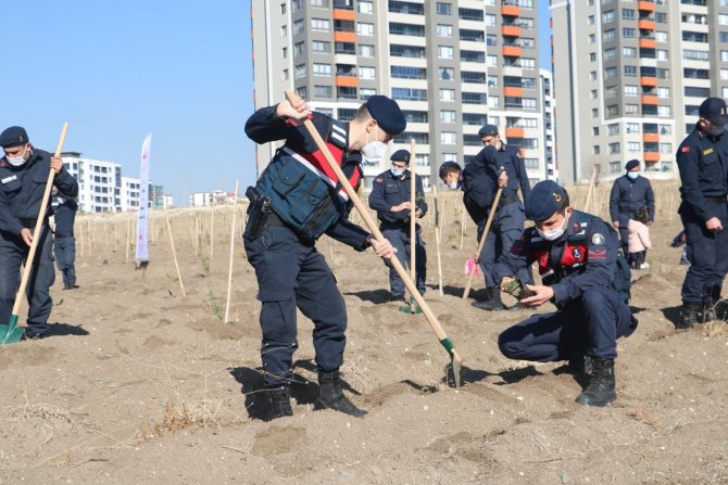 Ankara İ̇l Jandarma Komutanlığı Tarafından “Geleceğe Nefes Dünyaya Nefes” Etkinliği