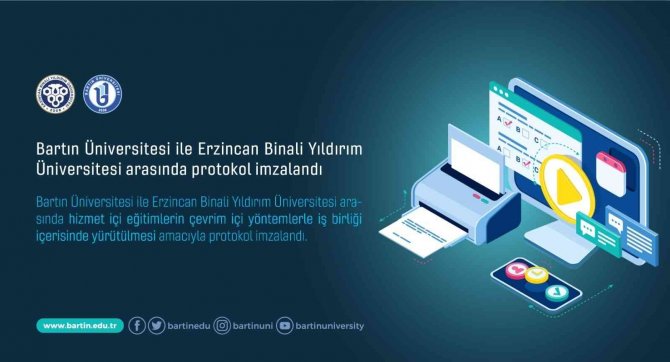 Bartın Üniversitesi İle Erzincan Binali Yıldırım Üniversitesi Arasında Protokol İmzalandı