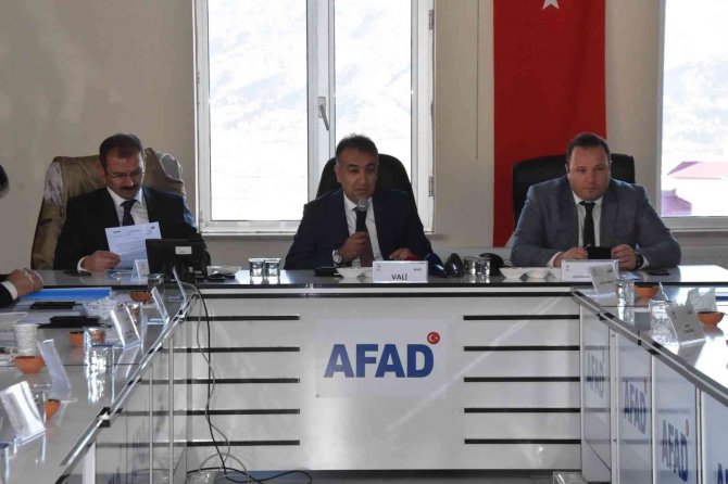 Bitlis’te Kış Öncesi Koordinasyon Toplantısı