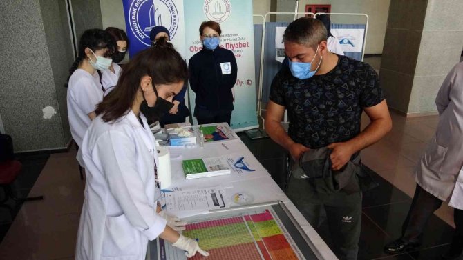 Beü Hastanesinde Dünya Diyabet Gününde Etkinlik Düzenlendi