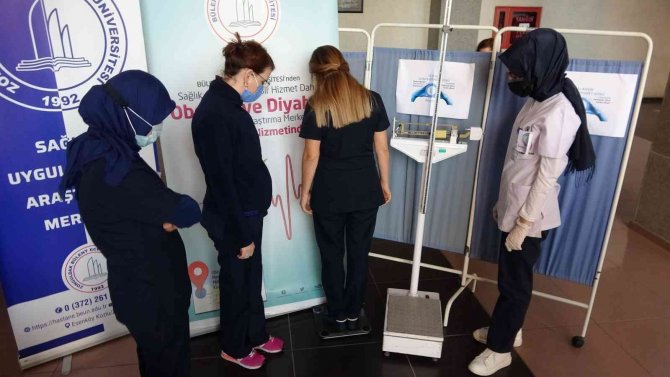 Beü Hastanesinde Dünya Diyabet Gününde Etkinlik Düzenlendi