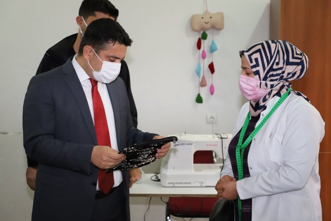 Cizre Kaymakamı Çatom Kursiyerleri İle Bir Araya Geldi