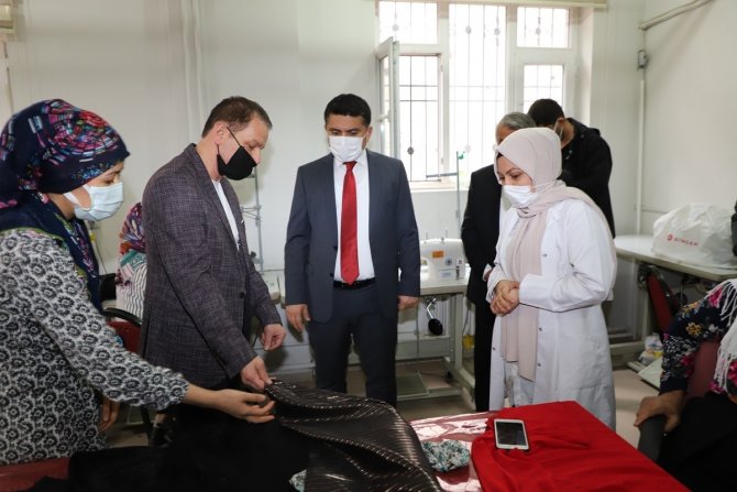 Cizre Kaymakamı Çatom Kursiyerleri İle Bir Araya Geldi