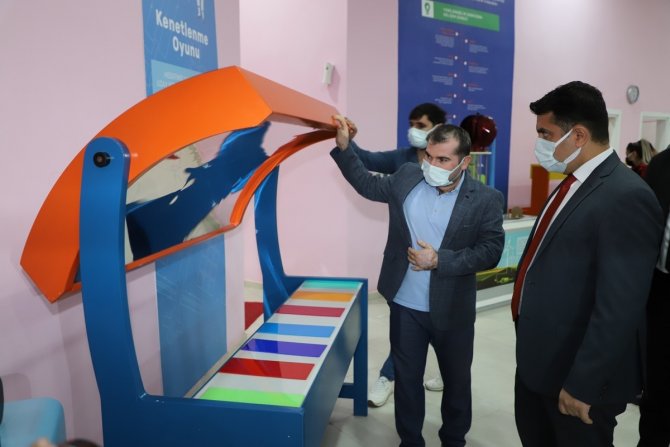 Kaymakam Tunç, İ̇smail Ebul - İz El Cezeri Bilim Ve Sanat Merkezinde İncelemelerde Bulundu