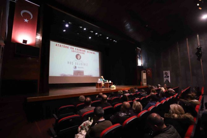 Eski Devlet Bakanı Önay Alpago, Atatürk’ün Ekonomi Devrimlerini Anlattı