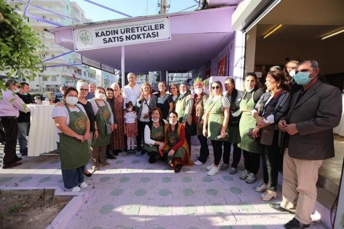 Mezitli Solinova Üretici Kadın Kooperatifi, Yeni Bir Satış Noktasına Kavuştu