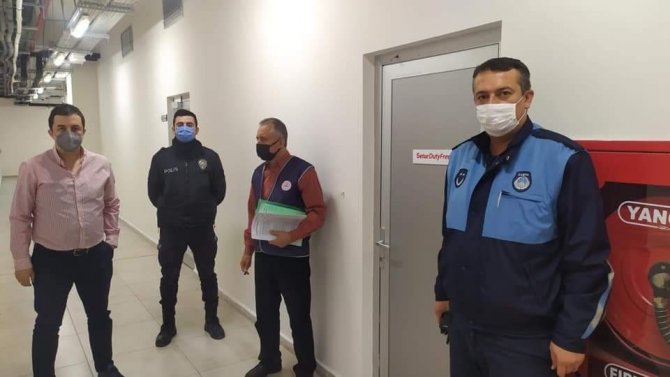 İ̇psala’da İşyerlerine Virüs Tedbirleri Denetimi