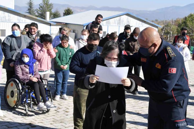 Isparta’da Down Sendromlu Ve Zihinsel Engelli Bireylere Uygulamalı Afet Eğitimi