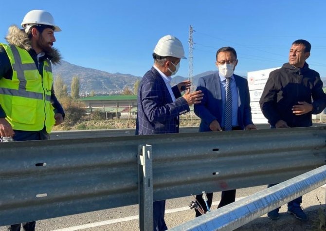 Alaşehir Çevre Yolu Işıklandırılıyor