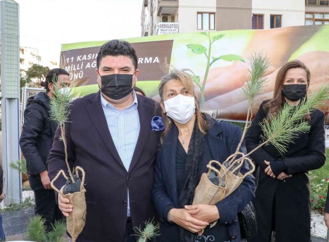 Buca Belediyesi’nden Vatandaşlara 3 Bin Fidan