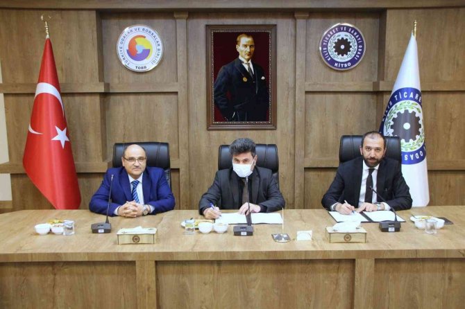 Üniversite İle Ki̇tso Arasında İşbirliği Protokolü İmzalandı