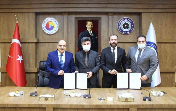 Üniversite İle Ki̇tso Arasında İşbirliği Protokolü İmzalandı