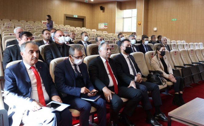 Daire Başkanı Koçer, Adıyaman’da Değerlendirme Toplantısı Yaptı