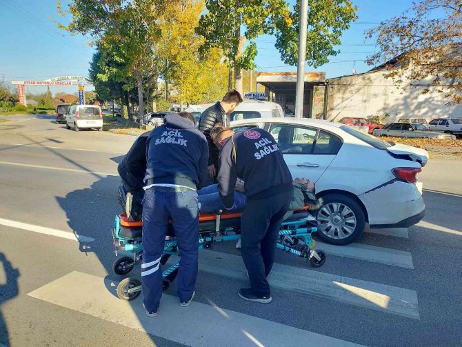 Çarşamba’da Kaza: 1 Yaralı