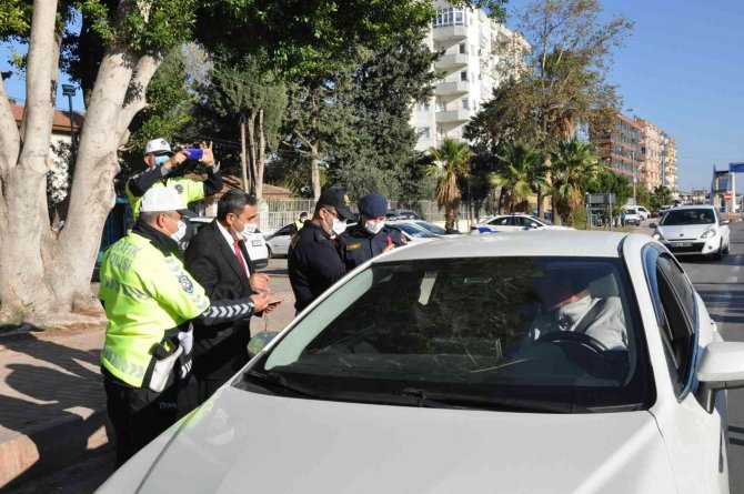 Silifke’de Emniyet Kemeri Denetimi