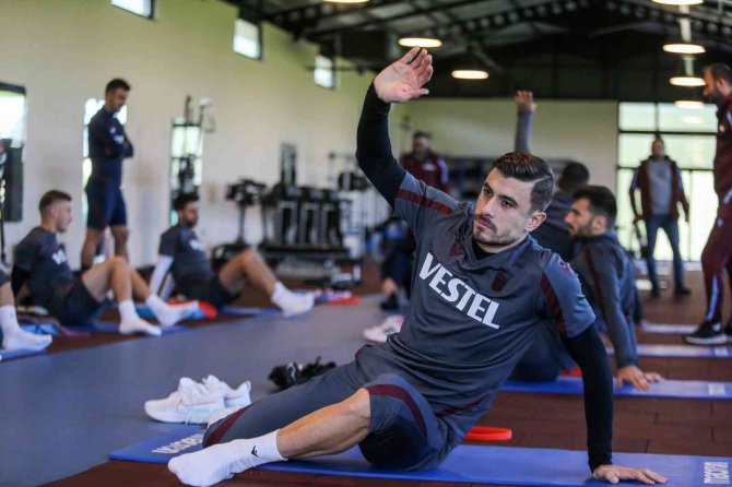 Trabzonspor Salonda Çalıştı