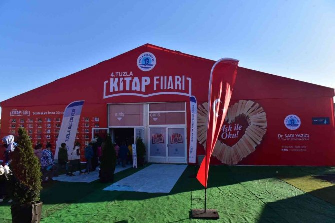 Tuzla’da 4’üncü Kitap Fuarı Kapılarını Açtı