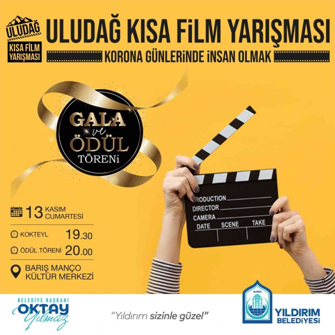 ‘Uludağ Kısa Film Yarışması’nda Gala Heyecanı Yaşanıyor