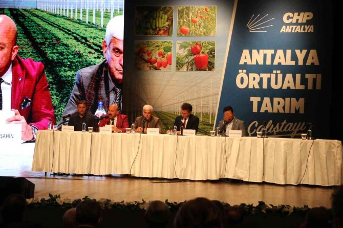 Başkan Böcek: “Antalya Örtü Altı Üretimde Birinci Sırada”