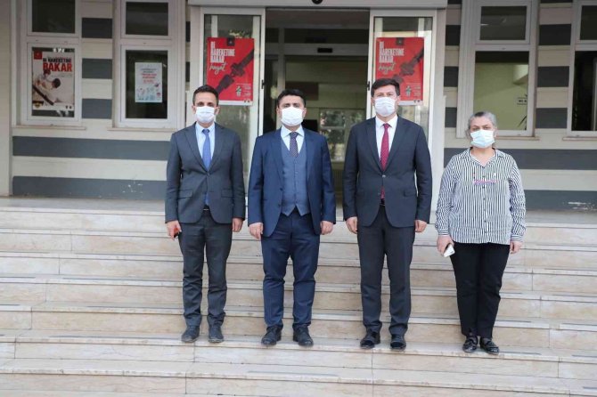 Kaymakam Tunç, Milli Eğitim Müdürlüğü İdarecileri İle Bir Araya Geldi