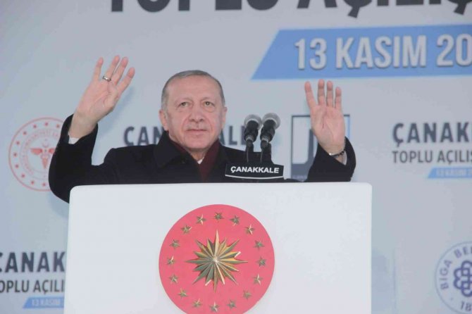 Cumhurbaşkanı Erdoğan: “O Yumrukları Millete Değil, Gücünüz Yetiyorsa Bize Sallayın”