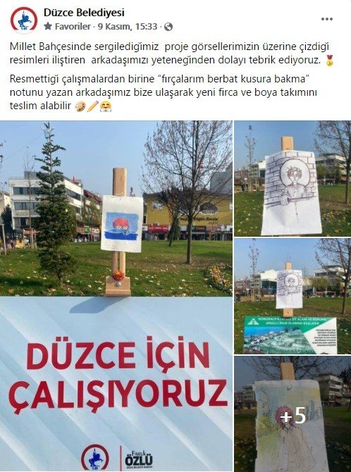 "Fırçalarım Kötü" Dedi Belediye Yenisini Hediye Etti