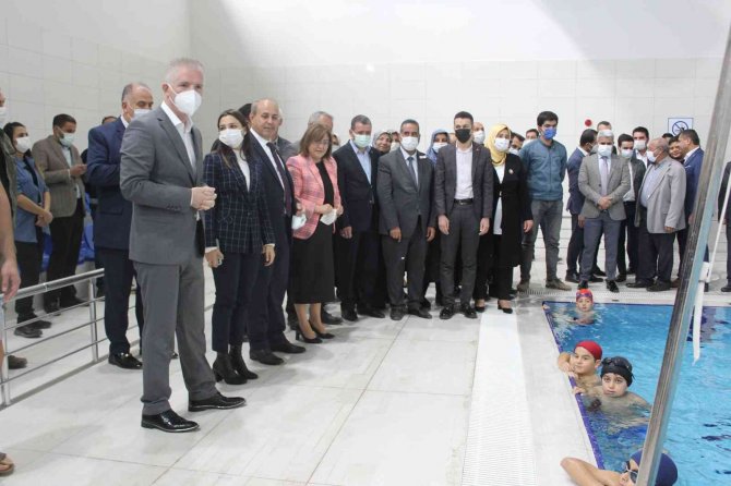 Oğuzeli Yüzme Havuzu’nun Açılışı Yapıldı